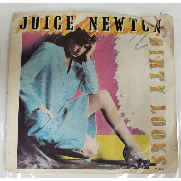 45rpm Juice Newton, Dirty Looks, Twenty Years Ago, (154R) - Picture 1 of 5